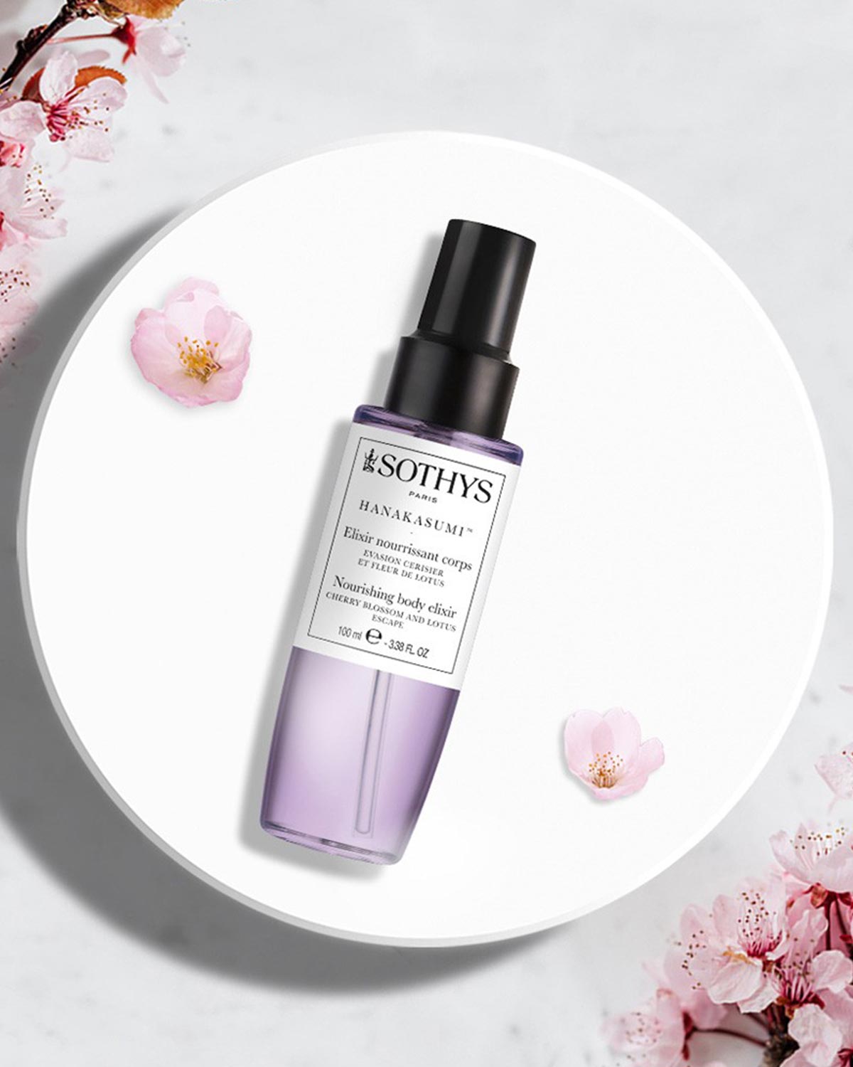 Elixir nourrissant corps Evasion Fleur de cerisier et Lotus - Fiori di Ciliegio e Loto - SOTHYS