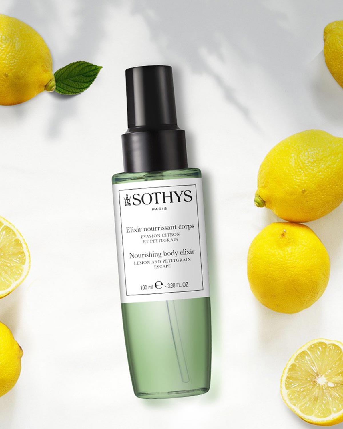 Elixir nourrissant corps evasion citron & petitgrain - Limone e petitgrain - SOTHYS